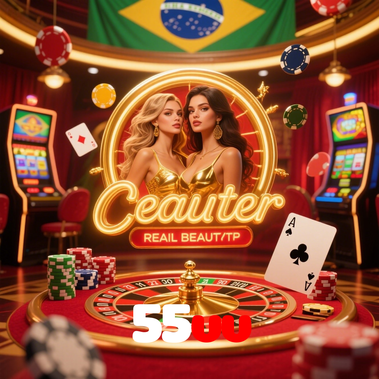 55vv - A plataforma mais confiável para sua sorte brilhar no Brasil!