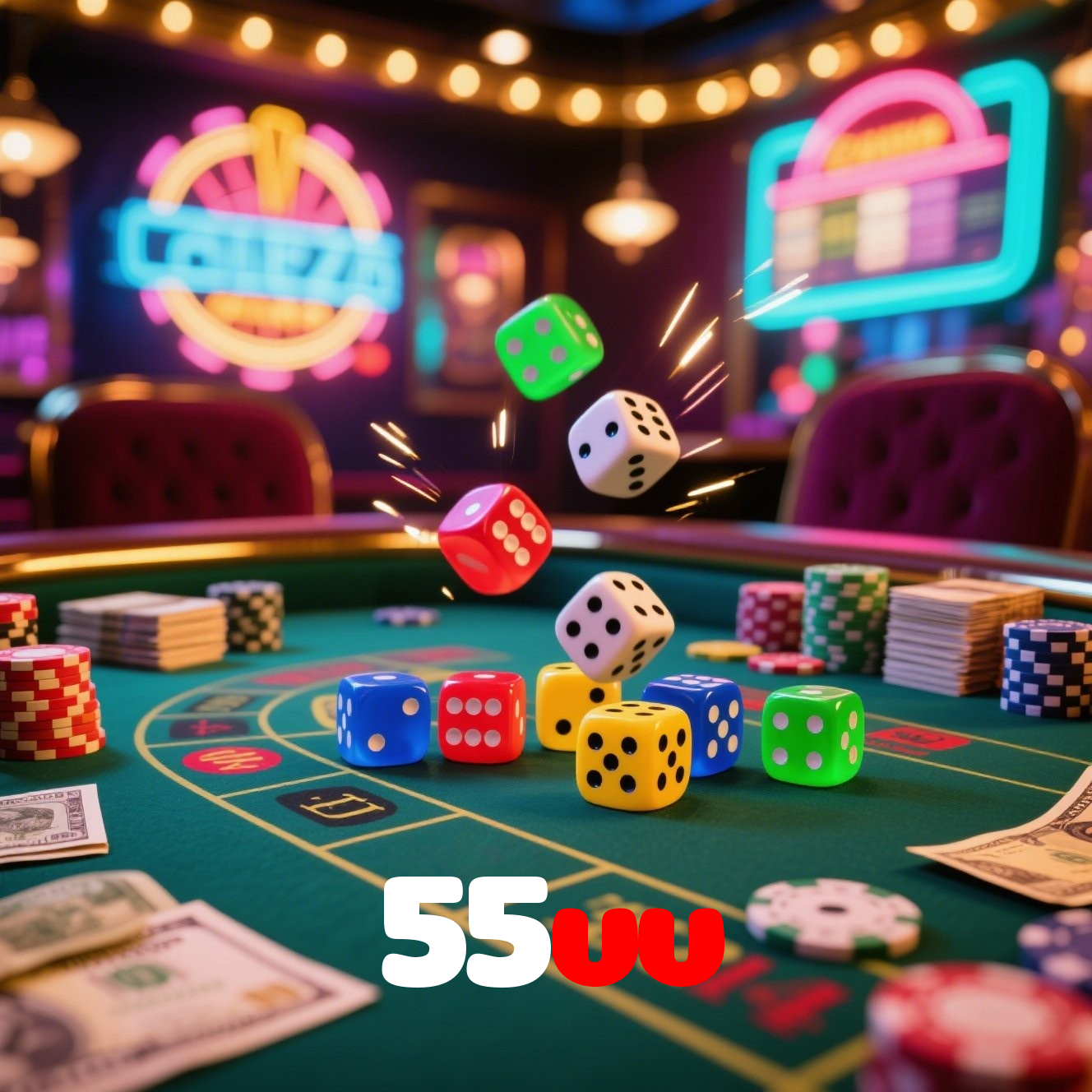 55vv - Experiência de cassino online única e confiável!