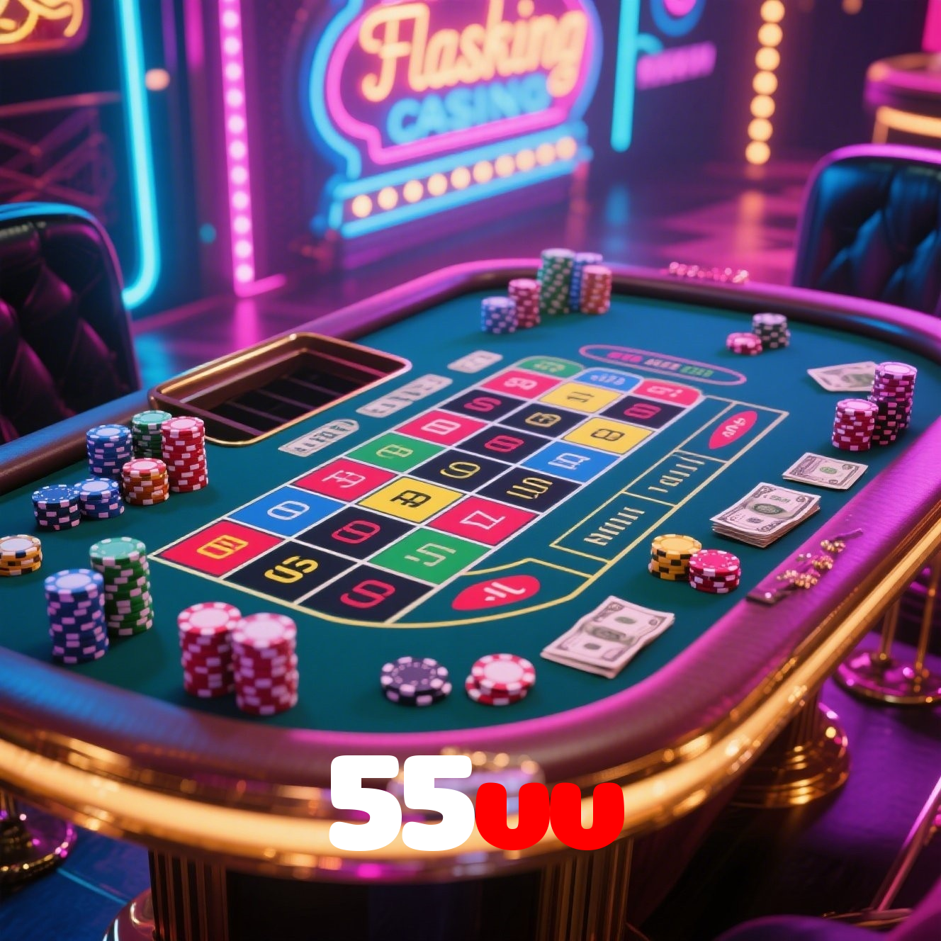 55vv - Aposte no cassino mais confiável e aproveite suas chances de ganhar!