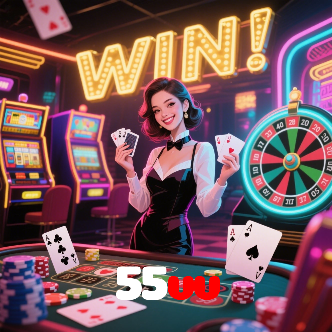 55vv - A diversão começa aqui no melhor cassino online do Brasil!