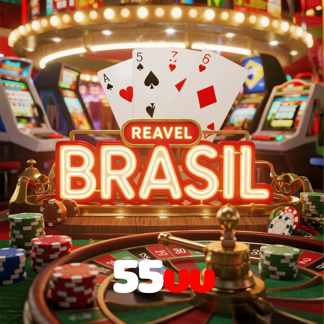 55vv - O cassino mais seguro e divertido para você no Brasil!